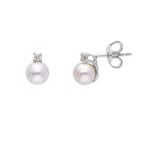 Ohrringe Babila Milano Dame Perle in Weißgold Perla  Ct 149345 - 149345